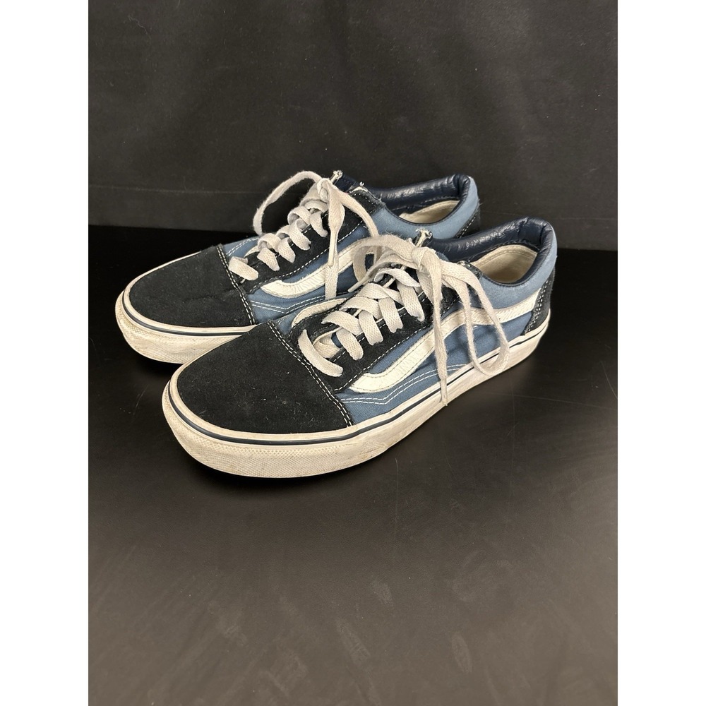 Unisex Blue Old Skool VANS Men Size 5 Womens 6.5 Skate Shoes